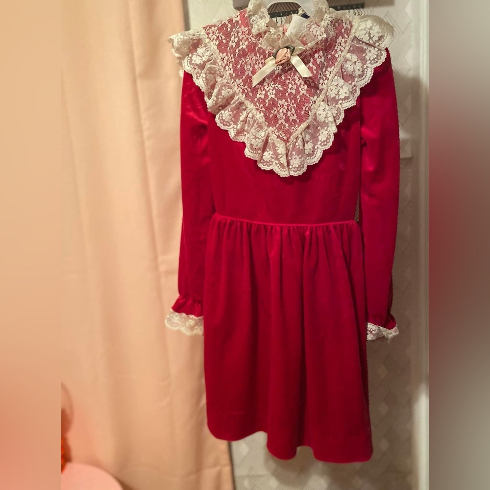 Vintage red dress